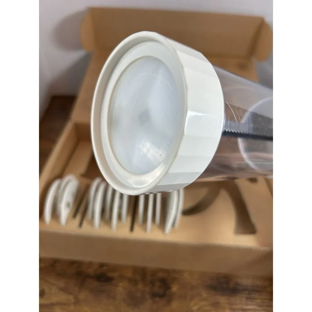 Pampered Chef Cookie Press #1525 w/ 13 Discs In Box Missing 3 Discs Baking